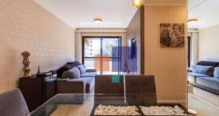 Apartamento 69m² com 2 dormitórios (1 suíte), depósito e 2 vagas - vende-se na vila andrade