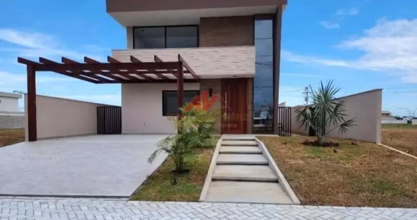 Casa alto padrão - fino acabamento - conceito moderno - em condomínio com total infraestrutura de lazer e segurança