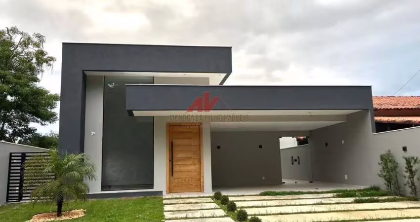 Casa 3 dormitórios [2 suites] - fino acabamento- maricà