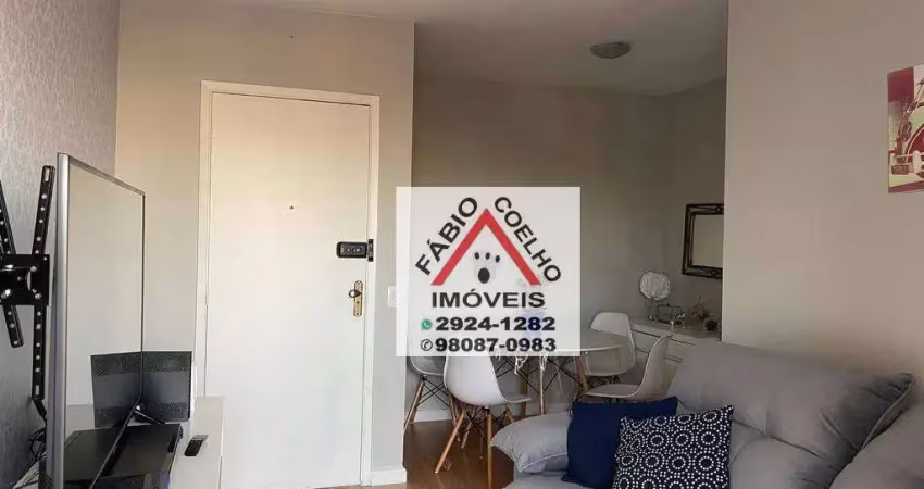 Apartamento com 2 dormitórios à venda, 58 m² por r$ 370.000,00 - vila santa catarina - são paulo/sp
