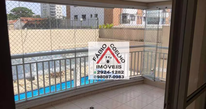 Apartamento lindíssimo com 3 dormitórios à venda, 83 m² - chácara santo antônio - são paulo/sp