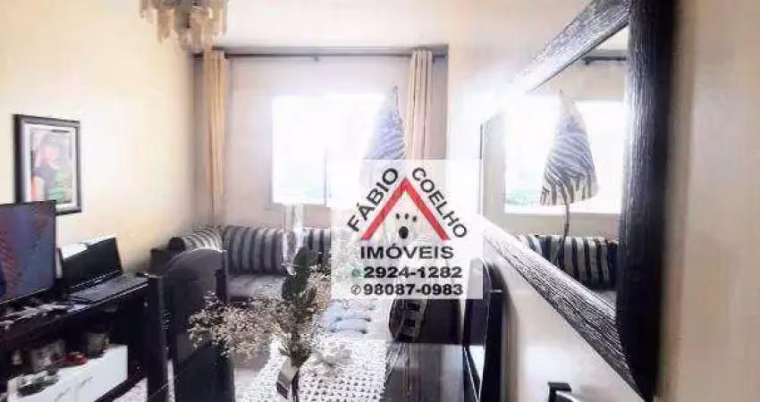 Apartamento aconchegante com 2 dormitórios à venda, 55 m² - jabaquara - são paulo/sp