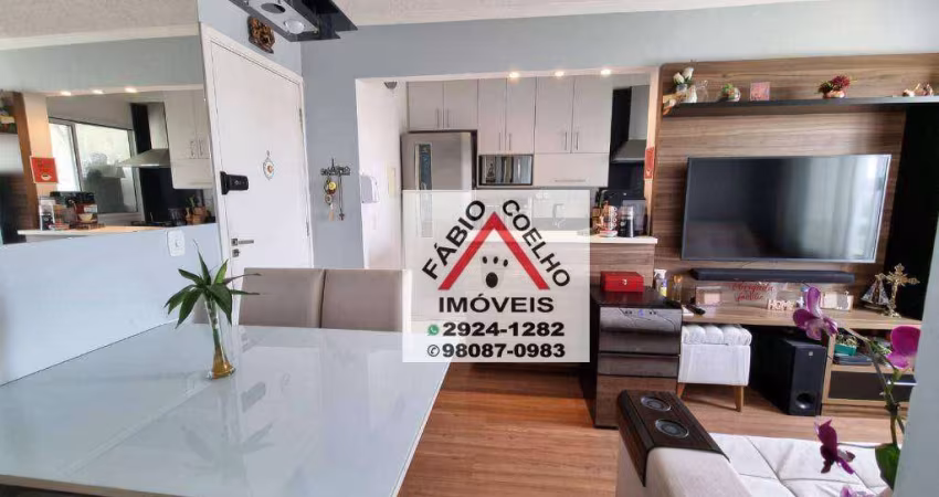 Apartamento com 2 dormitórios à venda, 52 m² por R$ 350.000,00 - Jardim Sabará - São Paulo/SP