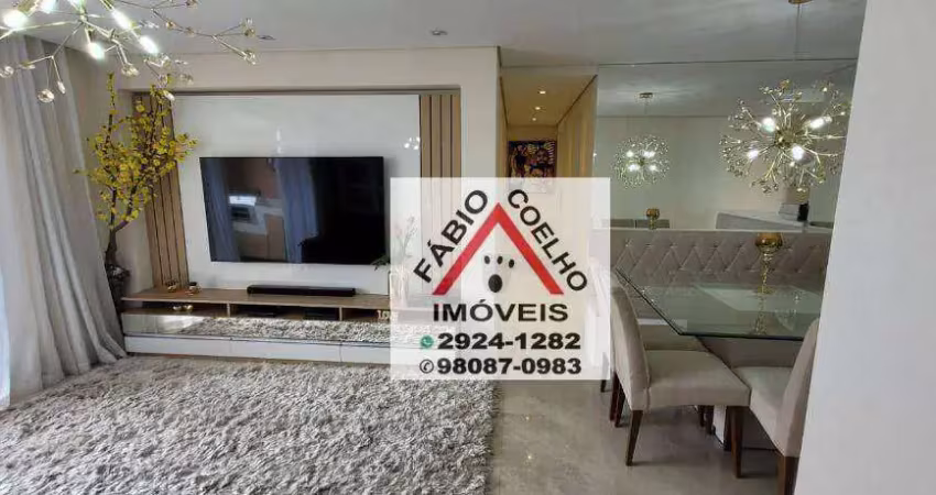 Apartamento com 3 dormitórios à venda, 91 m² por r$ 1.000.000,00 - jabaquara - são paulo/sp