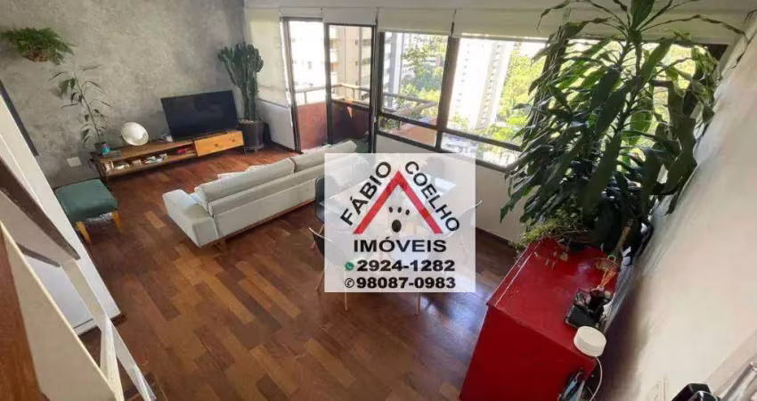 Apartamento duplex espetacular com 2 dormitórios à venda, 96 m² - morumbi - são paulo/sp