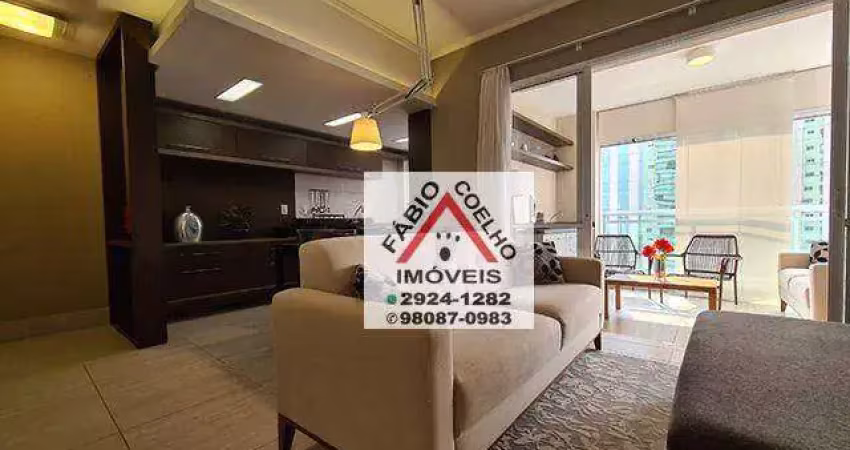 Apartamento com 1 dormitório à venda, 66 m² por r$ 1.350.000,00 - brooklin - são paulo/sp
