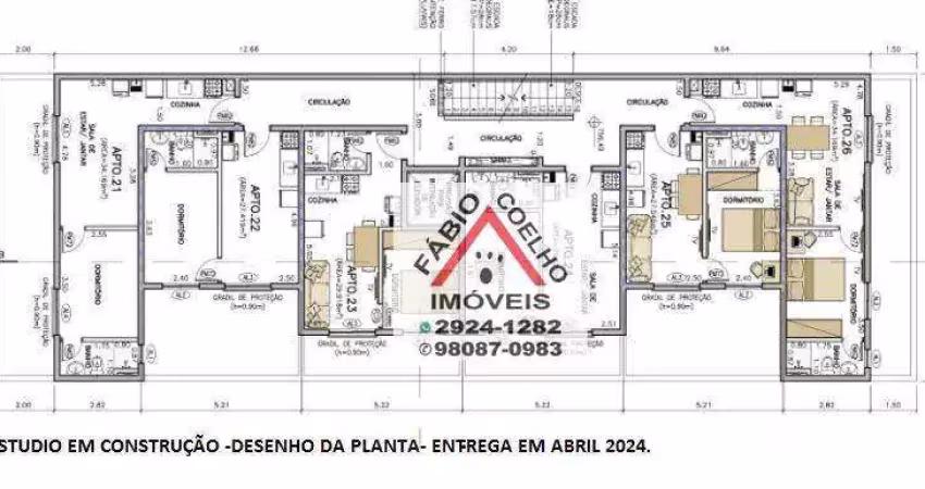 Studio com 1 dormitório à venda, 34 m² por r$ 200.000,00 - interlagos - são paulo/sp