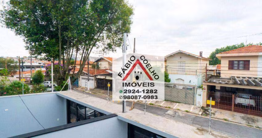 Sobrado com 3 dormitórios 2 vagas, estuda permuta pequeno valor  à venda, 90 m² por R$ 650.000 - Conceição - São Paulo/SP