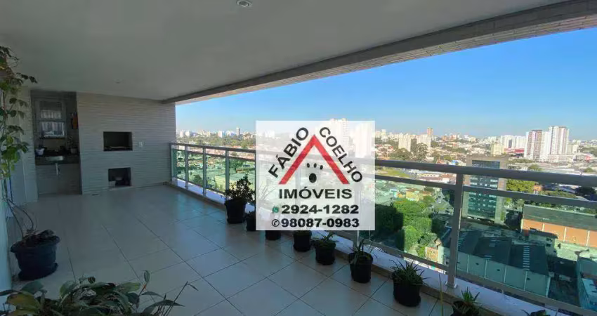 Apartamento com 4 dormitórios à venda, 138 m² - granja julieta - são paulo/sp
