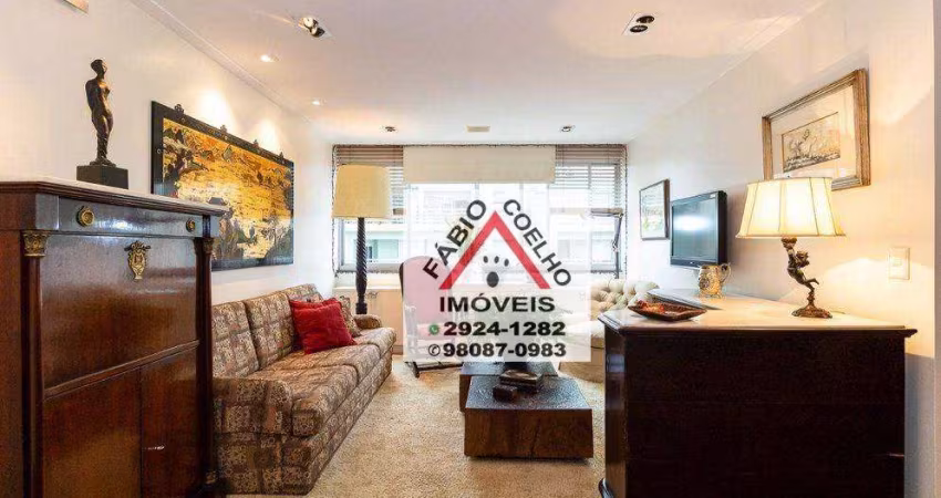 Ao lado Av Paulista, apartamento  com 3 dormitórios à venda, 130 m² por R$ 1.550.000 - Jardim Paulista - São Paulo/SP