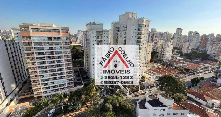 Studio com 1 dormitório à venda, 47 m² por r$ 650.000 - campo belo - são paulo/sp