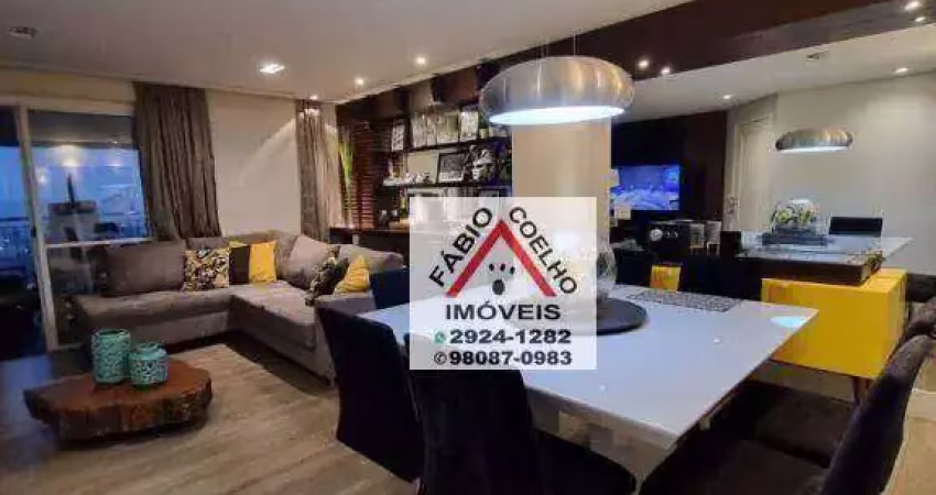 Apartamento deslumbrante  com 3 dormitórios à venda, 103 m² - saúde - são paulo/sp