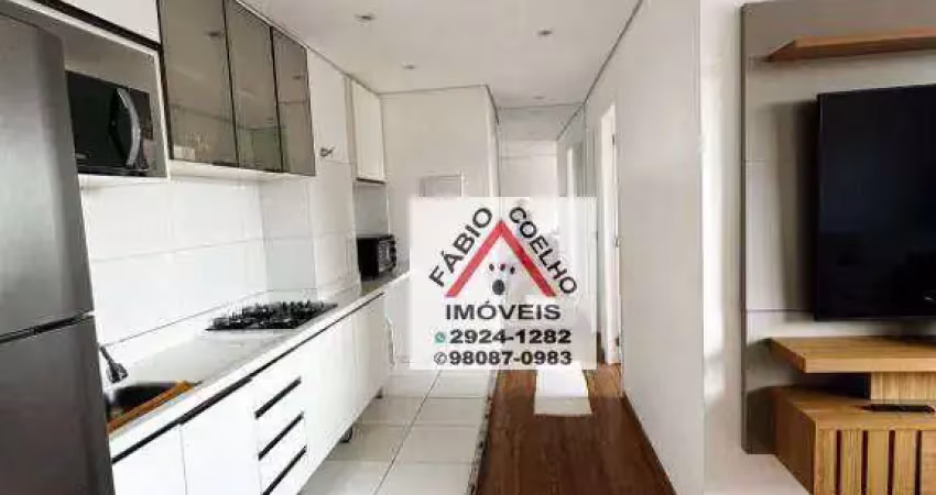 Apartamento com 2 dormitórios à venda, 42 m² por r$ 297.000,00 - paraíso do morumbi - são paulo/sp