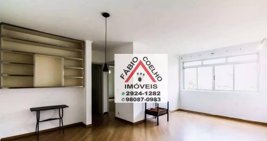 Apartamento amplo com 2 dormitórios à venda, 77 m² - Paraíso - São Paulo/SP