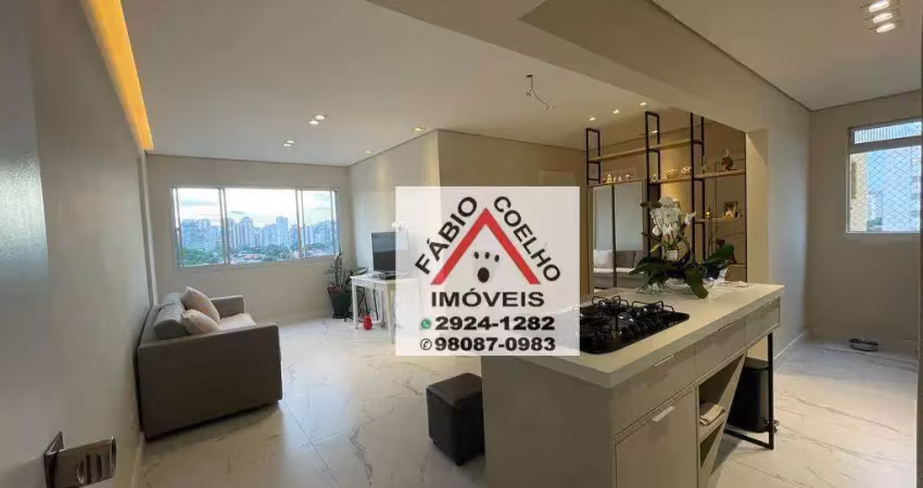 Lindo apartamento com 2 dormitórios à venda, 63 m² por r$ 905.000 - campo belo - são paulo/sp