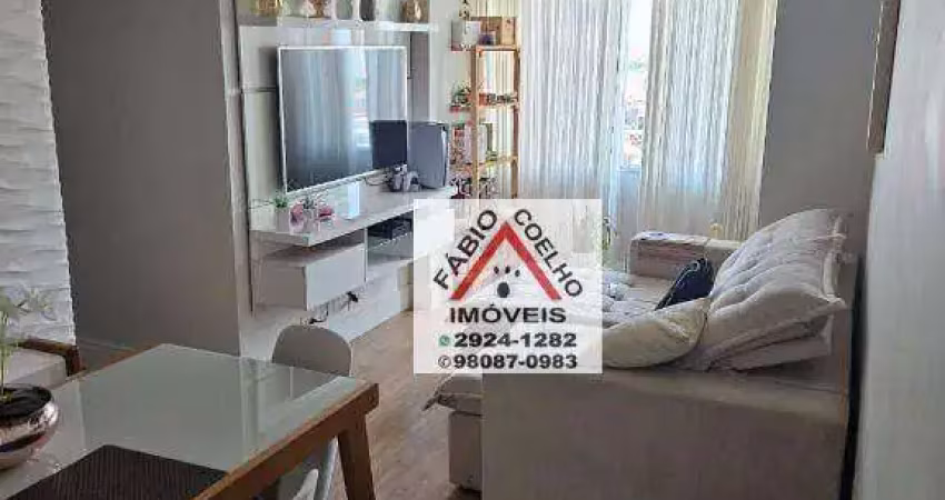 Apartamento com 3 dormitórios à venda, 61 m² por r$ 540.000,00 - campo grande - são paulo/sp