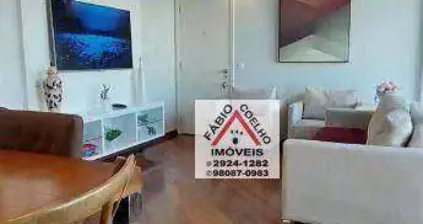 Apartamento fantástico com 3 dormitórios à venda, 95 m² por r$ 1.270.000 - jardim marajoara - são paulo/sp