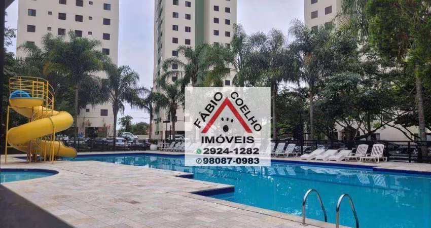 Apartamento com 3 dormitórios à venda, 65 m² por R$ 530.000,00 - Guarapiranga - São Paulo/SP