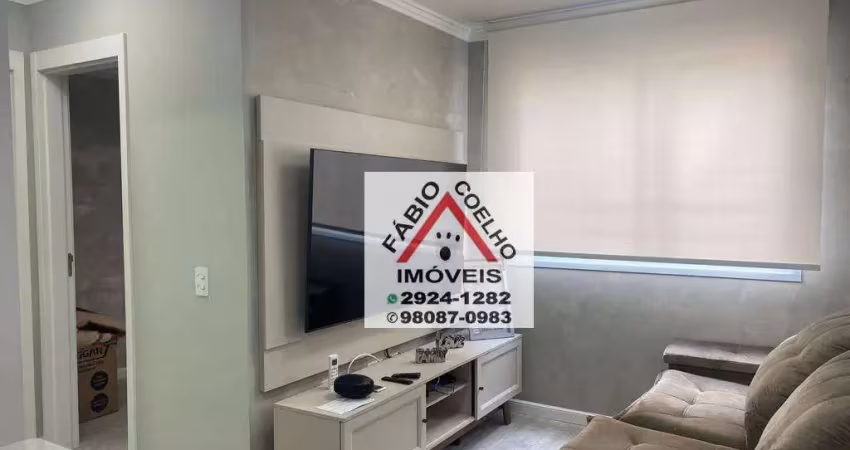 Apartamento lindo com 2 dormitórios à venda, 43 m² - santo amaro - são paulo/sp