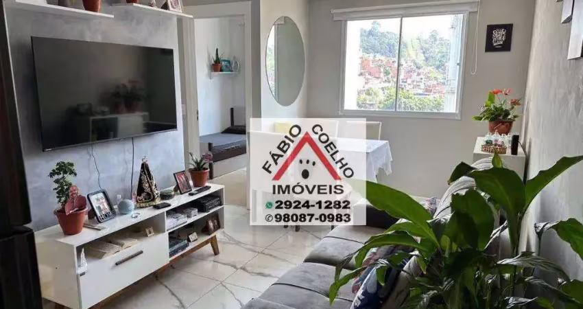 Apartamento com 2 dormitórios à venda, 40 m² - vila das belezas - são paulo/sp