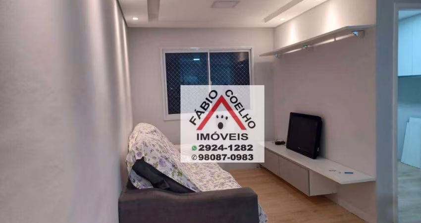 Apartamento com 2 dormitórios à venda, 52 m² por R$ 375.000,00 - Americanópolis - São Paulo/SP