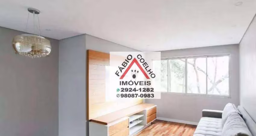 Apartamento com 3 dormitórios à venda, 70 m² por r$ 420.000,00 - vila mascote - são paulo/sp