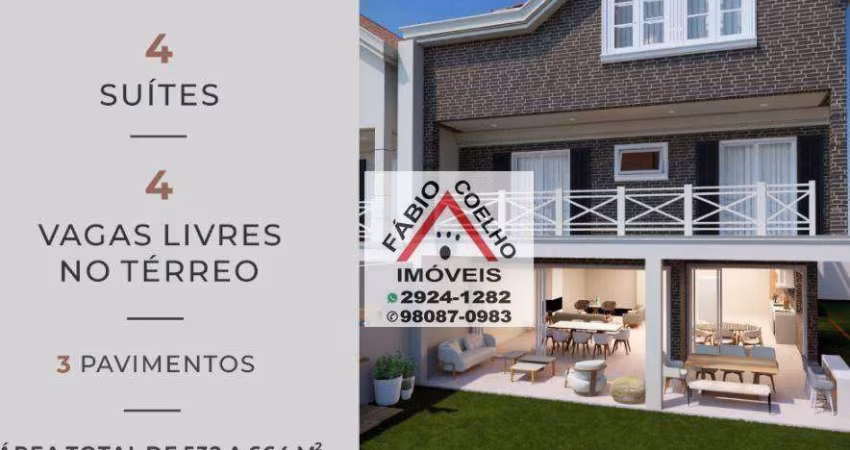 Ville com 4 dormitórios à venda, 664 m² por R$ 7.350.000 - Alto da Boa Vista - São Paulo/SP
