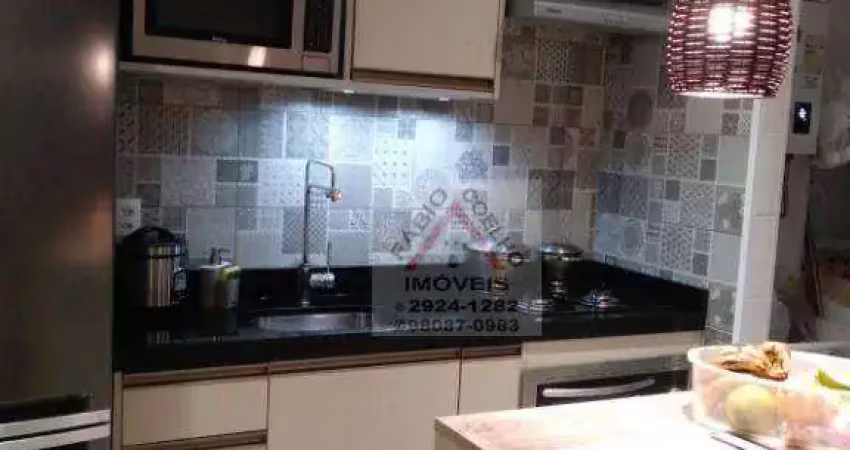 Apartamento com 2 dormitórios à venda, 43 m² - jardim novo taboão - são paulo/sp