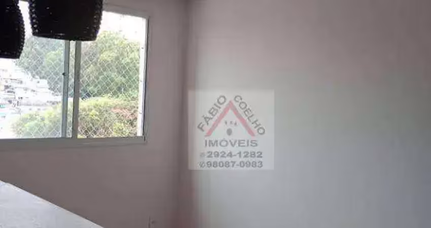Apartamento com 2 dormitórios à venda, 43 m² - jardim novo taboão - são paulo/sp