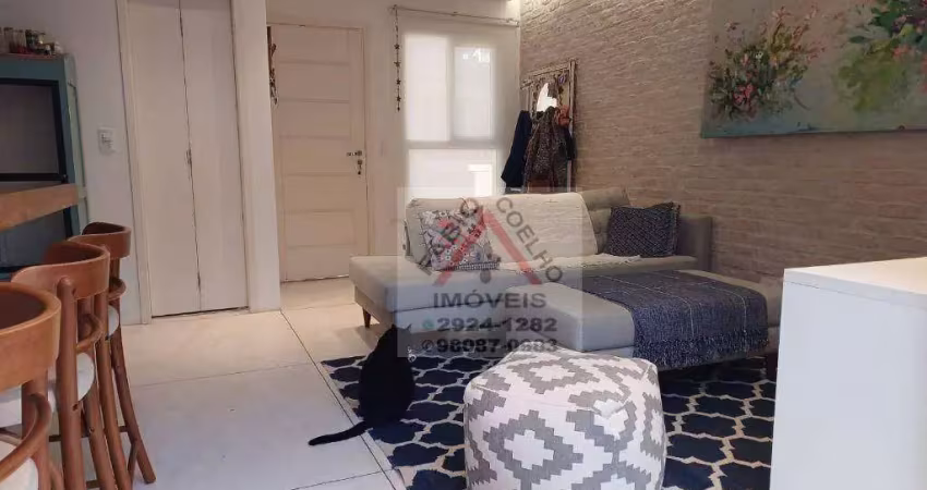 Sobrado com 2 dormitórios à venda, 83 m² por r$ 640.000 - campo grande - são paulo/sp