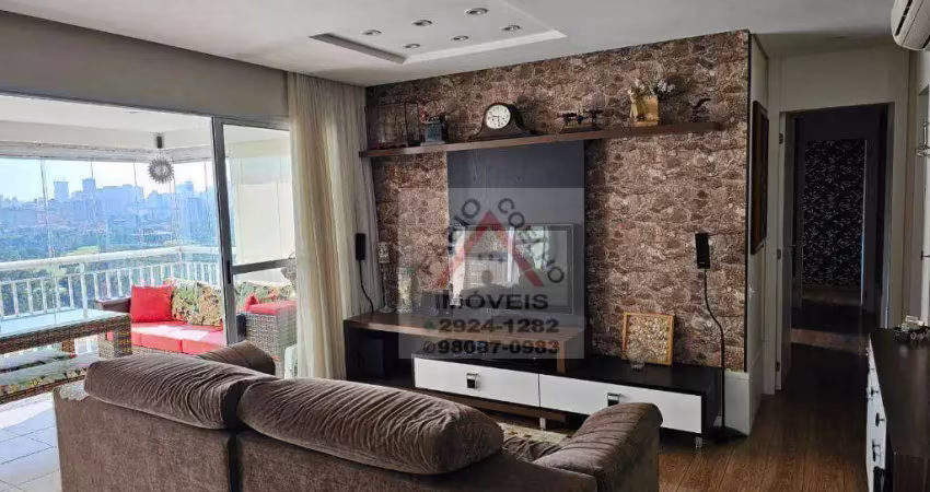 Apartamento com 4 dormitórios à venda, 117 m² - jardim  marajoara  - são paulo/sp
