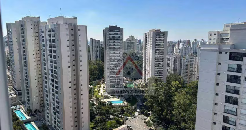 Kitnet com 1 dormitório à venda, 25 m² por r$ 275.000,00 - vila andrade - são paulo/sp