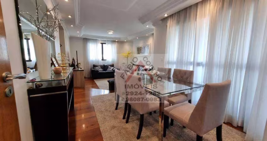 Apartamento com 3 dormitórios à venda, 156 m² - praça da árvore - são paulo/sp