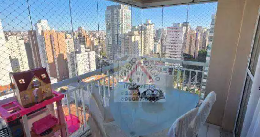 Apartamento com 3 dormitórios à venda, 90 m² - vila mascote - são paulo/sp