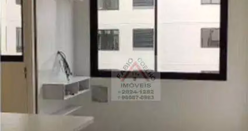 Apartamento com 2 dormitórios à venda, 34 m² - campo grande - são paulo/sp