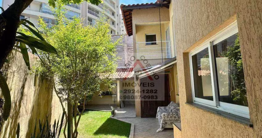 Sobrado com 3 dormitórios à venda, 152 m² por r$ 900.000 - campo grande - são paulo/sp