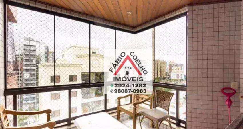 Apartamento com 4 dormitórios à venda, 200 m² por r$ 2.160.000,00 - moema - são paulo/sp
