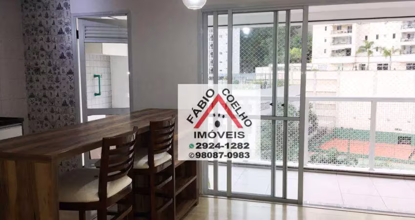Apartamento lindíssimo com 2 dormitórios à venda, 57 m² por r$ 540.000 - morumbi - sp