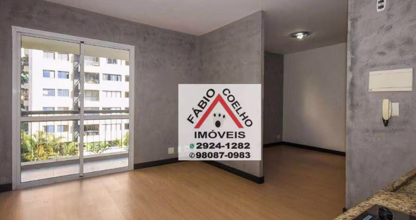 Apartamento Studio reformado com 1 dormitório e lazer completo, 34 m² por R$ 320.000 - Vila Andrade - São Paulo/SP - AGENDE SUA VISITA AINDA HOJE!!