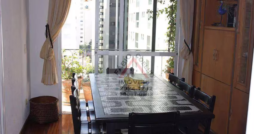 Apartamento com 4 dorms em localização privilegiada, 166m² - Moema - São Paulo/SP - AGENDE SUA VISITA COM NOSSOS CORRETORES!