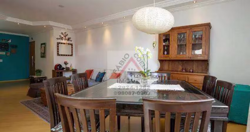 Apartamento com 3 dormitórios à venda, 128 m² por r$ 822.000,00 - vila mascote - são paulo/sp