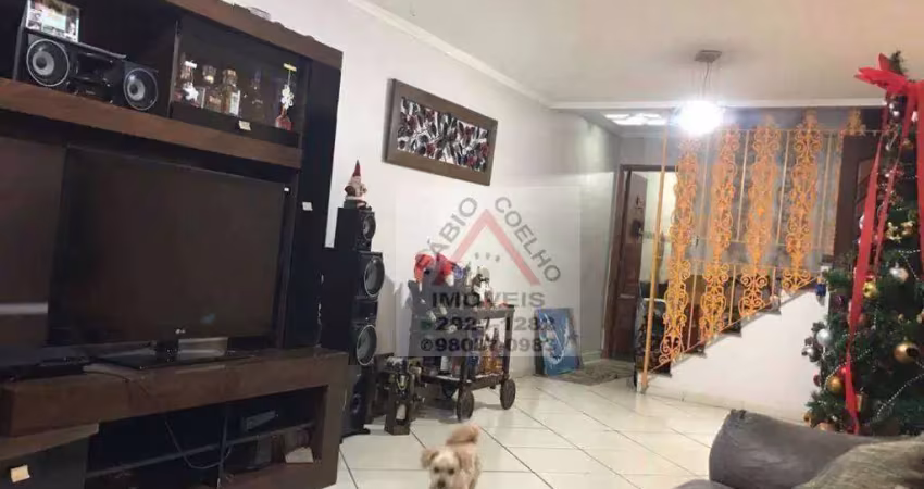 Sobrado com 3 dormitórios à venda, 120 m² por r$ 600.000 - campo grande - são paulo/sp - estuda permuta em apto na região