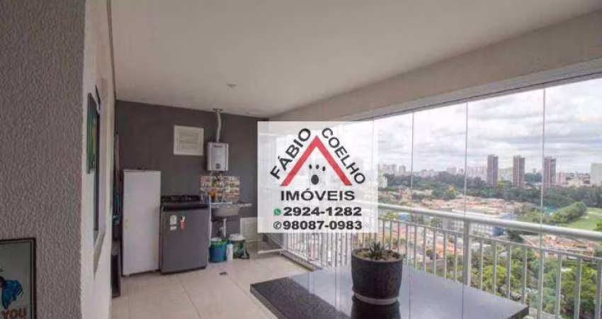 Lindo Apartamento com 2 dormitórios à venda, 71 m² por R$ 829.000 - Santo Amaro - São Paulo/SP