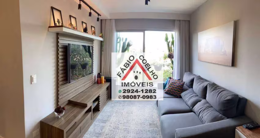 Apartamento com 2 dormitórios à venda, 66 m² - jardim aeroporto - são paulo/sp