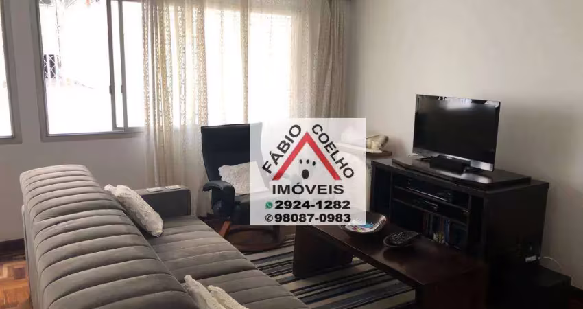 Apartamento com 3 dormitórios à venda, 117 m² - paraíso - são paulo/sp