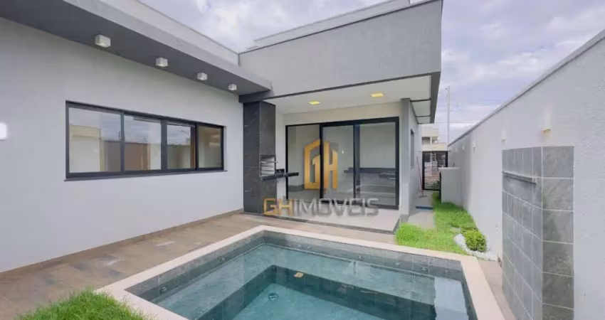 Casa em condomínio fechado com 3 quartos à venda na Avenida José Frauzino, 22, Jardins Bolonha, Senador Canedo