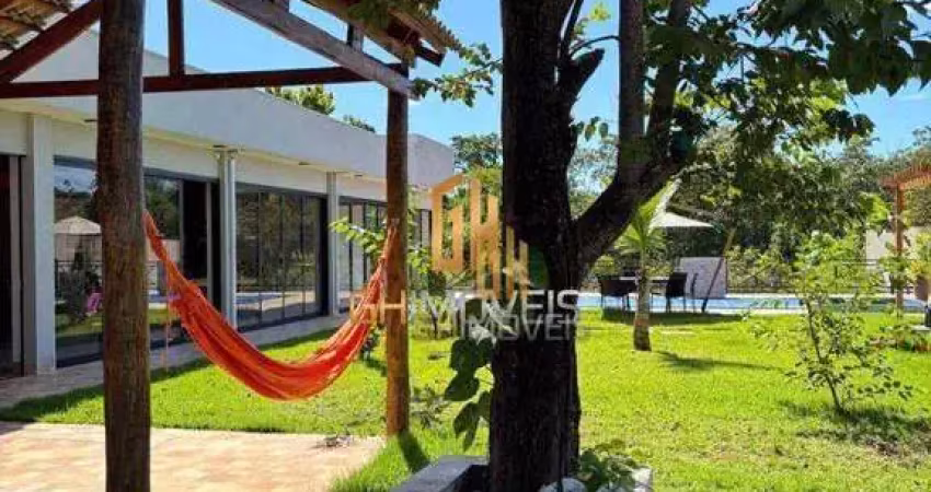 Chácara com 3 dormitórios à venda, 3186 m² por r$ 1.150.000 - césar bastos - rio verde/go