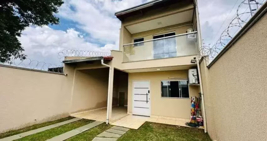 Sobrado à venda, 119 m² por r$ 550.000,00 - jardim maria inez - aparecida de goiânia/go
