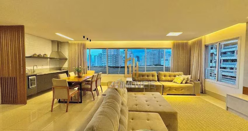 Apartamento à venda, 152 m² por r$ 1.800.000,00 - setor marista - goiânia/go