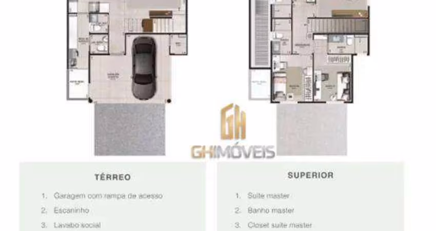 Sobrado à venda, 200 m² por R$ 240.000,00 - Jardins Lyon - Aparecida de Goiânia/GO